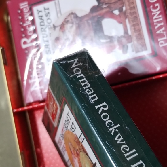 New 1996 Santa playing cards two decks in collectable tin limited edition - Picture 4 of 8